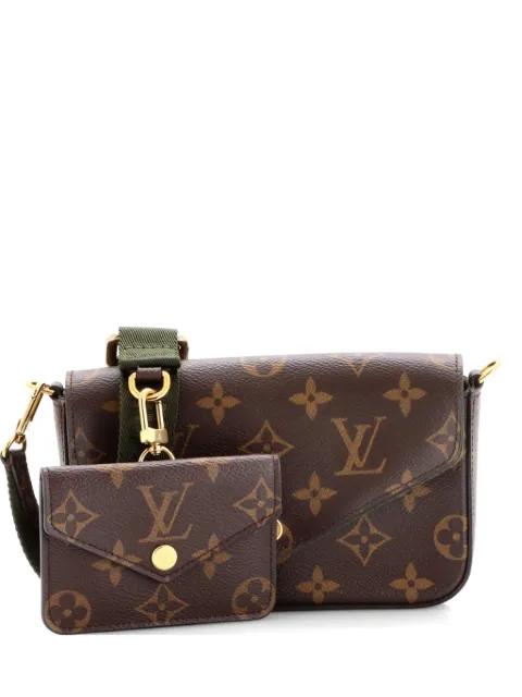 Felicie Strap & Go Handbag Monogram Canvas crossbody bag by LOUIS VUITTON 