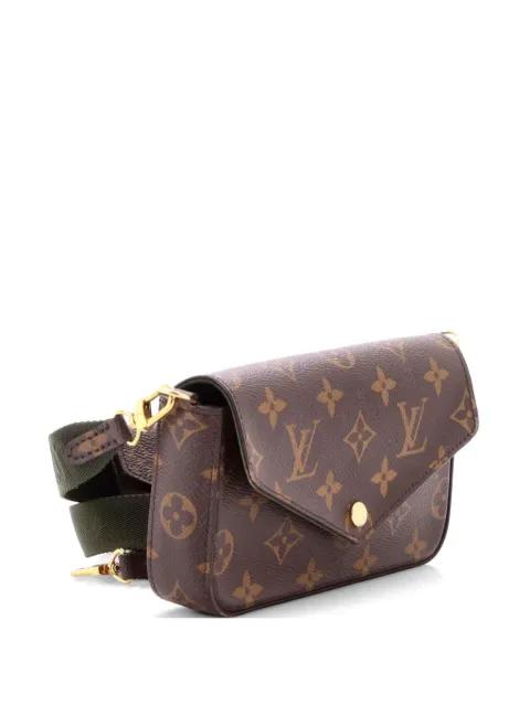 Felicie Strap & Go Handbag Monogram Canvas crossbody bag by LOUIS VUITTON 