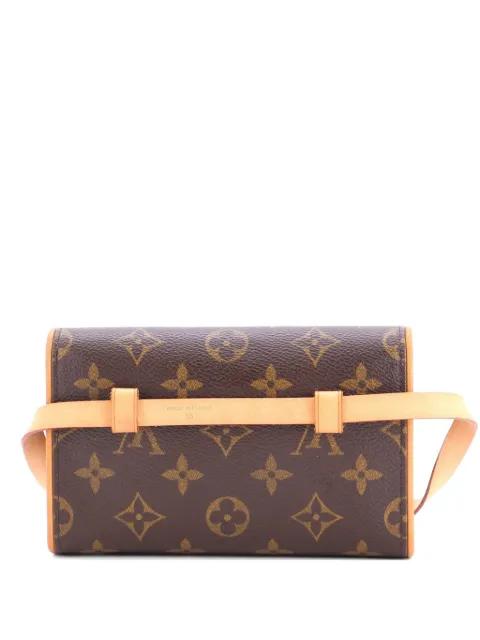 Florentine Waist Bag Monogram Canvas belt bag by LOUIS VUITTON 