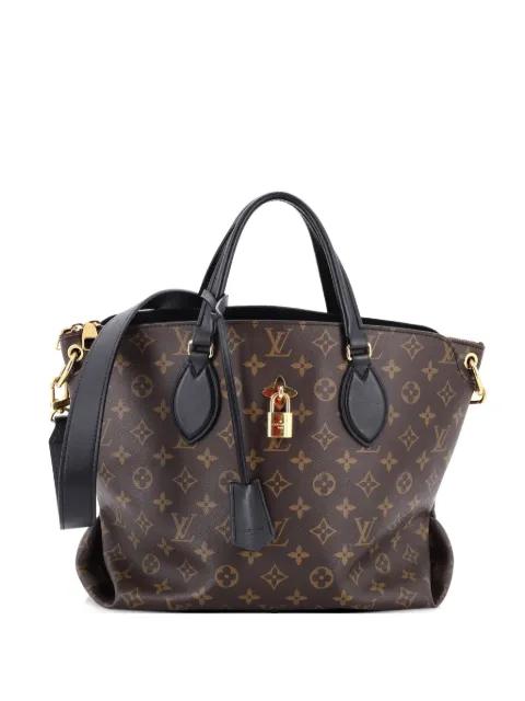 Flower Zipped Tote Monogram Canvas MM shoulder bag by LOUIS VUITTON 