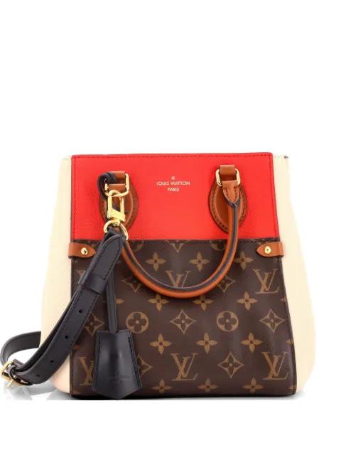 Fold Tote Monogram Canvas and Leather PM satchel by LOUIS VUITTON 