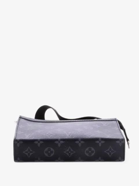 Gaston Wearable Wallet Monogram Eclipse Canvas crossbody bag by LOUIS VUITTON 