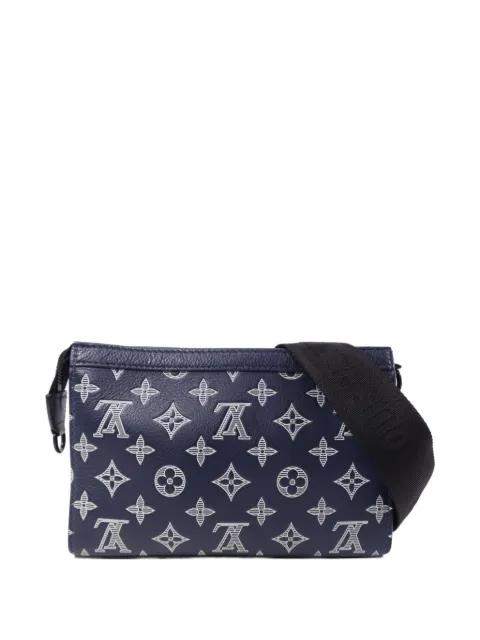 Gaston Wearable Wallet Monogram Shadow shoulder bag by LOUIS VUITTON 