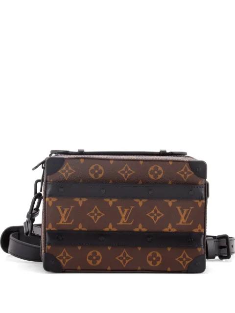 Handle Soft Trunk Bag Macassar Monogram Canvas crossbody bag by LOUIS VUITTON 