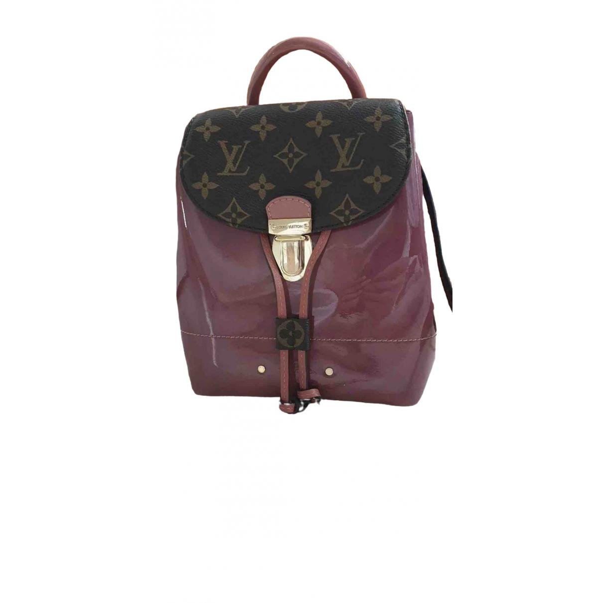 LOUIS VUITTON Monogram Vernis Hot Springs M53545 Backpack from