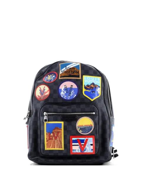 Josh Alps Patches Damier Graphite backpack by LOUIS VUITTON 