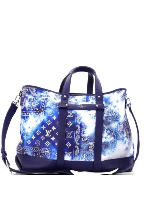 Journey Limited Edition Monogram Bandana Leather tote bag by LOUIS VUITTON 