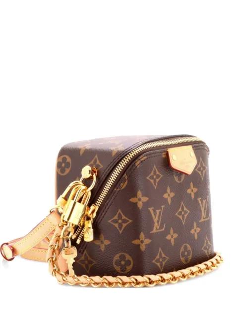 Just in Case Shoulder Bag Monogram Coated Canvas crossbody bag by LOUIS VUITTON 