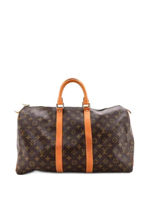 Keepall Bag Monogram Canvas 45 satchel by LOUIS VUITTON 