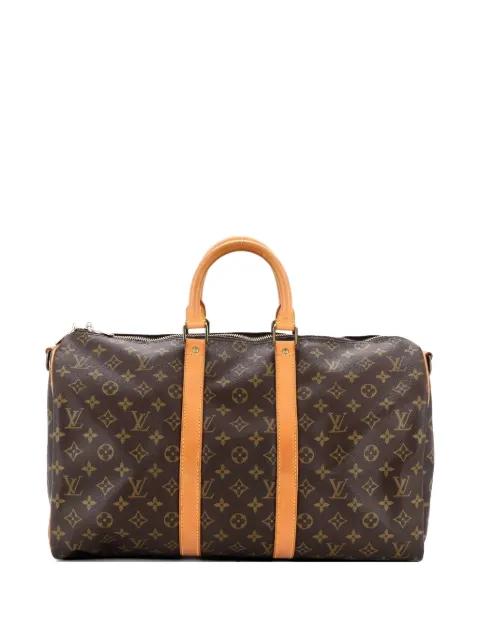 Keepall Bandouliere Bag Monogram Canvas 45 travel bag by LOUIS VUITTON 