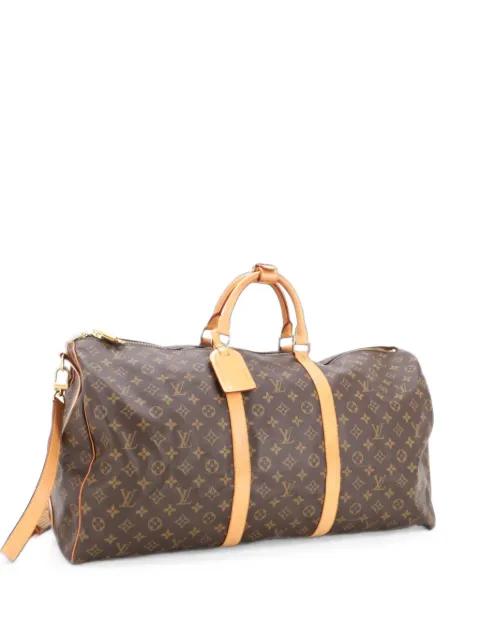 Keepall Bandouliere Bag Monogram Canvas 60 travel bag by LOUIS VUITTON 