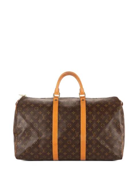 Keepall Monogram holdall luggage bag by LOUIS VUITTON 