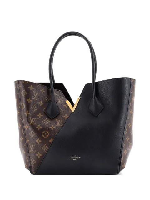 Kimono Handbag Monogram Canvas and Leather MM tote bag by LOUIS VUITTON 