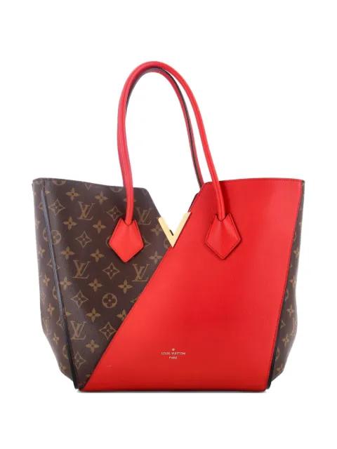 Kimono Handbag Monogram Canvas and Leather MM tote bag by LOUIS VUITTON 