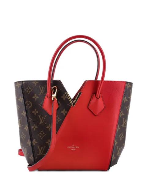 Kimono Handbag Monogram Canvas and Leather PM tote bag by LOUIS VUITTON 