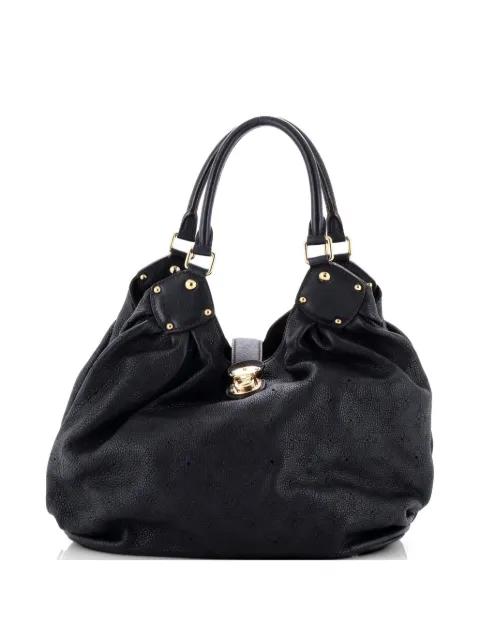 L Mahina Leather hobo bag by LOUIS VUITTON 