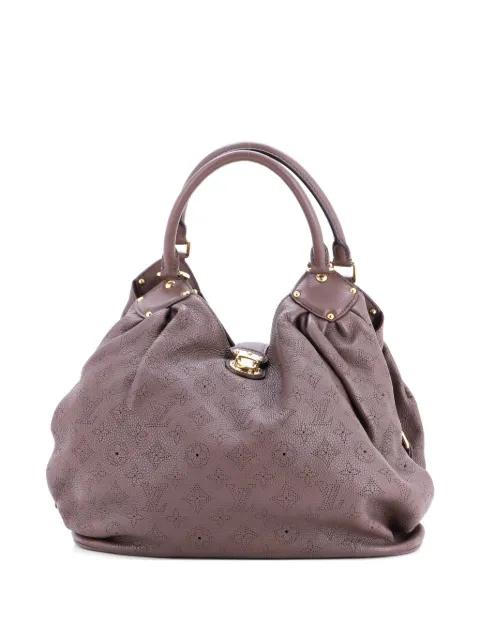 L Mahina Leather hobo bag by LOUIS VUITTON 