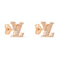 LV Iconic Blush Earrings by LOUIS VUITTON