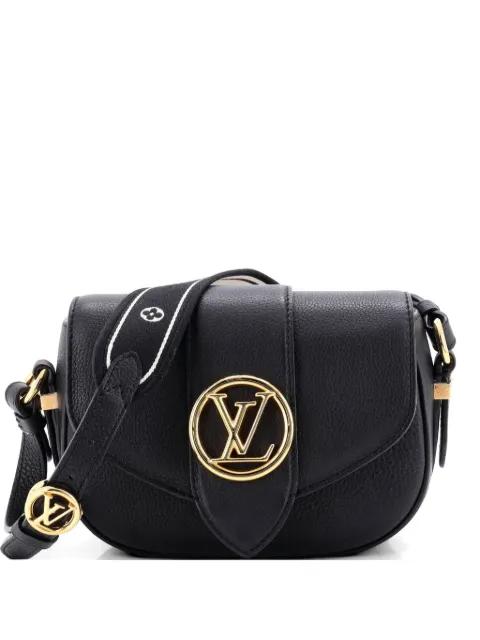 LV Pont 9 Soft Bag Leather PM crossbody bag by LOUIS VUITTON 