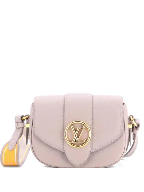 LV Pont 9 Soft Bag Leather PM crossbody bag by LOUIS VUITTON 