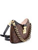 LV Twinny Handbag Monogram Canvas and Reverse Monogram Canvas with Leather shoulder bag by LOUIS VUITTON 