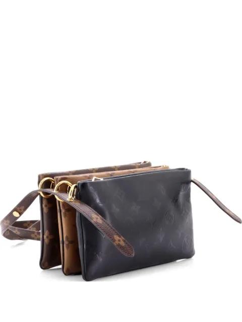 LV3 Pouch Bag Monogram Canvas, Reverse Monogram Canvas and Monogram Ink Embossed Lambskin shoulder bag by LOUIS VUITTON 