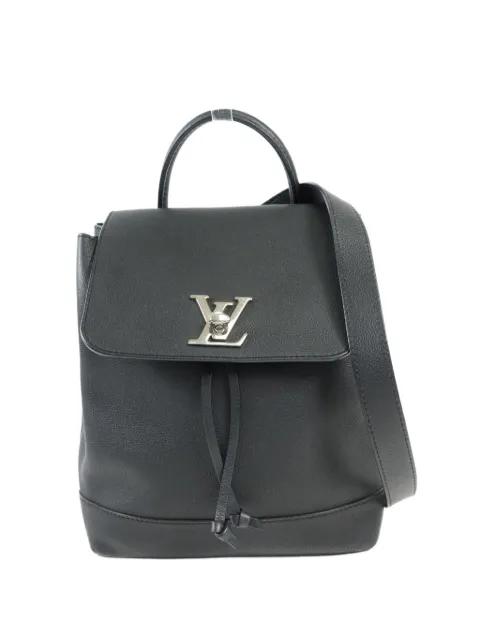 Lock Me leather backpack by LOUIS VUITTON 