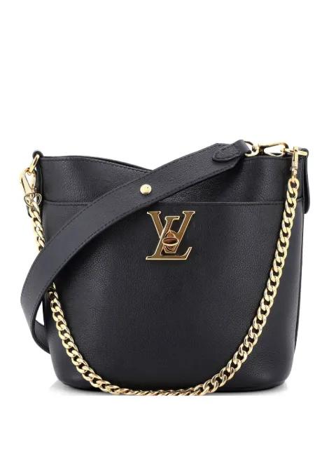 Lock and Walk Leather bucket bag by LOUIS VUITTON 