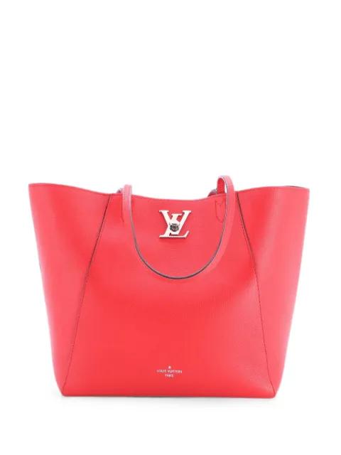 Lockme Cabas Leather tote bag by LOUIS VUITTON 