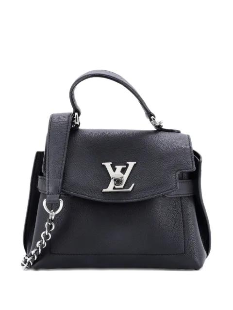 Lockme Ever Handbag Leather Mini satchel by LOUIS VUITTON 