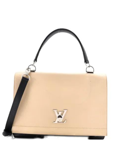 Lockme II Handbag Leather satchel by LOUIS VUITTON 