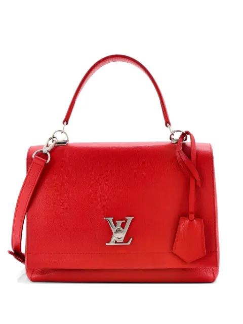 Lockme II Handbag Leather satchel by LOUIS VUITTON 