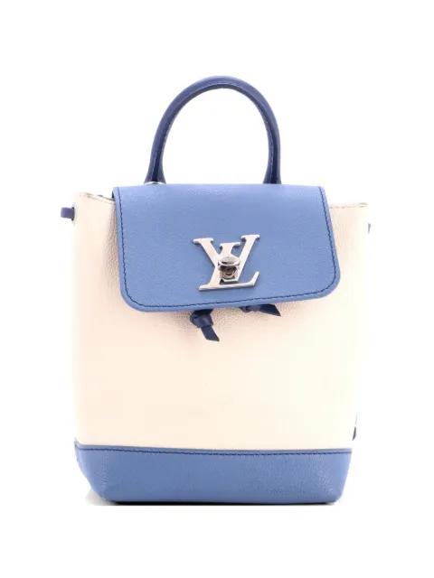Lockme Leather Mini backpack by LOUIS VUITTON 