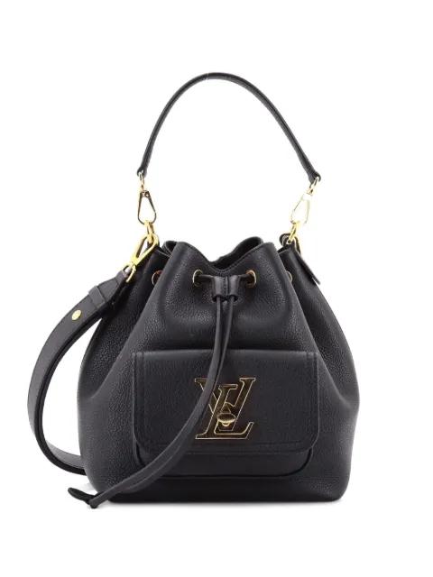 Lockme Pocket Leather bucket bag by LOUIS VUITTON 