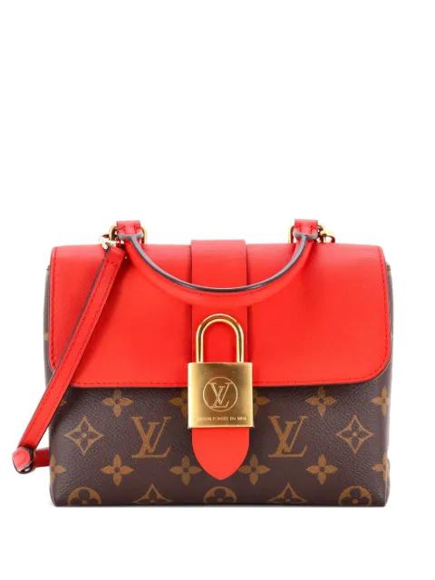Locky Handbag Monogram Canvas with Leather BB satchel by LOUIS VUITTON 