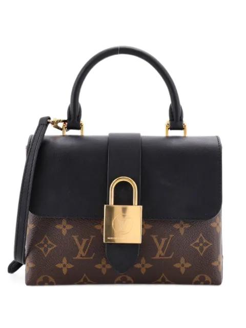 Locky Handbag Monogram Canvas with Leather BB satchel by LOUIS VUITTON 