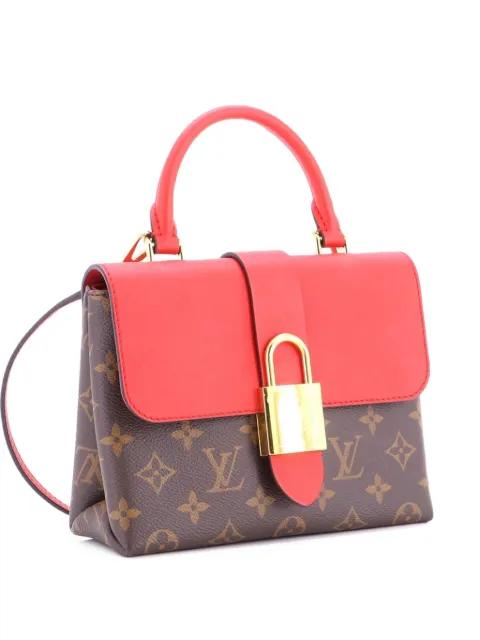 Locky Handbag Monogram Canvas with Leather BB satchel by LOUIS VUITTON 