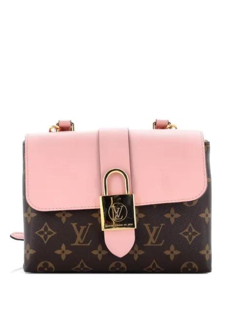 Locky Handbag Monogram Canvas with Leather BB satchel by LOUIS VUITTON 