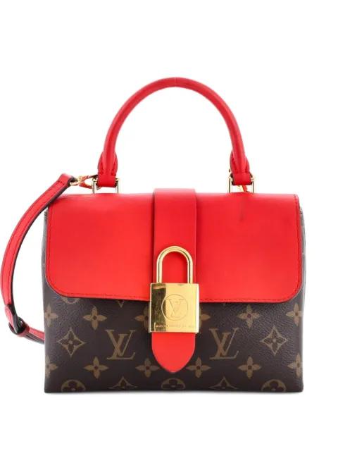Locky Handbag Monogram Canvas with Leather BB satchel by LOUIS VUITTON 