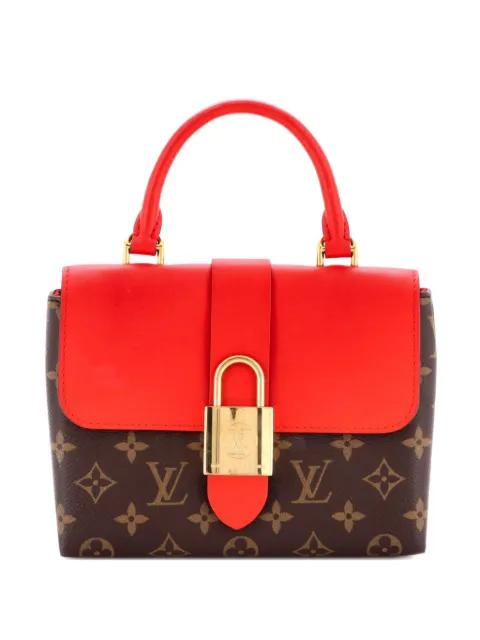 Locky Handbag Monogram Canvas with Leather BB satchel by LOUIS VUITTON 