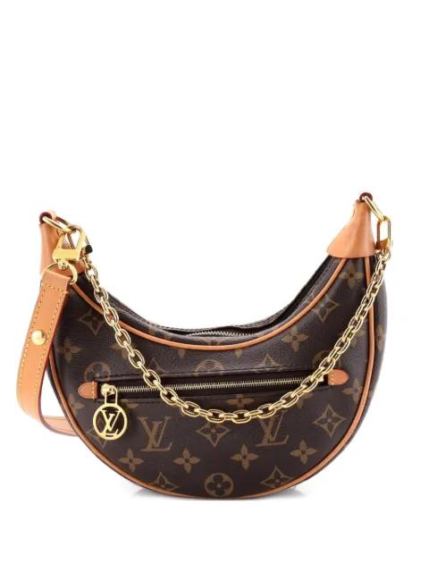 Loop Handbag Monogram Canvas hobo bag by LOUIS VUITTON 