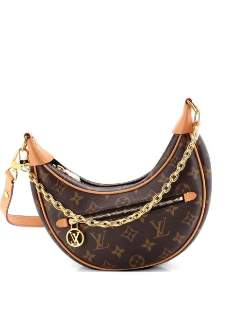 Loop Handbag Monogram Canvas hobo bag by LOUIS VUITTON 