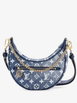 Loop Handbag Monogram Jacquard Denim hobo bag by LOUIS VUITTON 