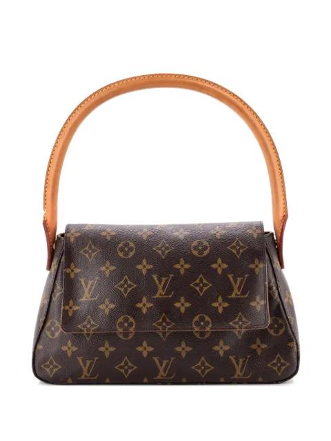Looping Handbag Monogram Canvas Mini satchel by LOUIS VUITTON 
