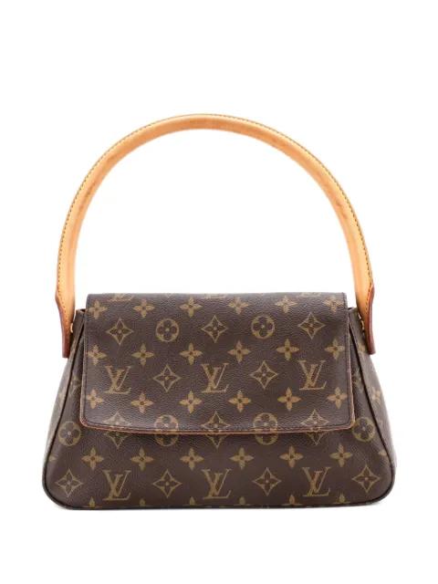 Looping Handbag Monogram Canvas Mini satchel by LOUIS VUITTON 