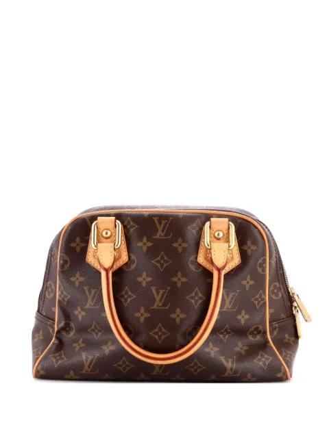 Manhattan Handbag Monogram Canvas PM satchel by LOUIS VUITTON 