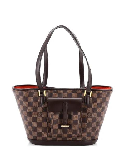 Manosque Handbag Damier PM tote bag by LOUIS VUITTON 