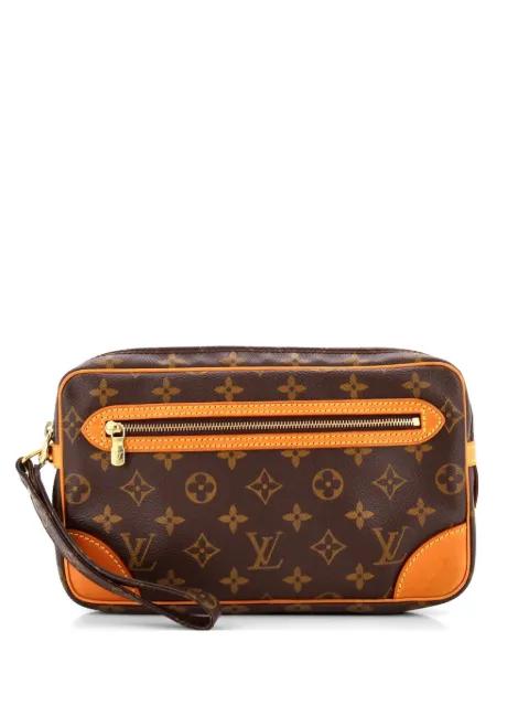 Marly Dragonne Monogram Canvas GM clutch bag by LOUIS VUITTON 