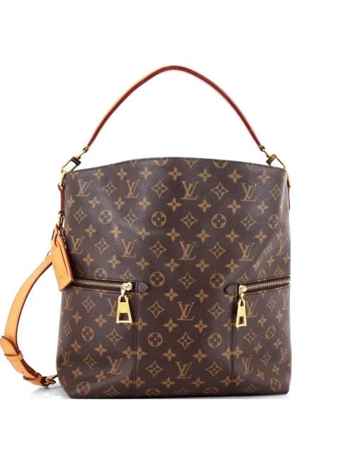 Melie Handbag Monogram Canvas hobo bag by LOUIS VUITTON 