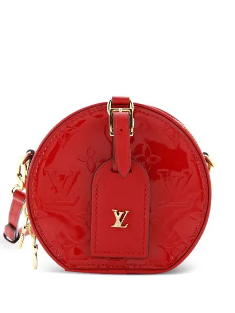 Mini Boite Chapeau Bag Monogram Vernis crossbody bag by LOUIS VUITTON 